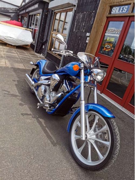 2012 Honda VT1300 Fury - Golf Tribute bike