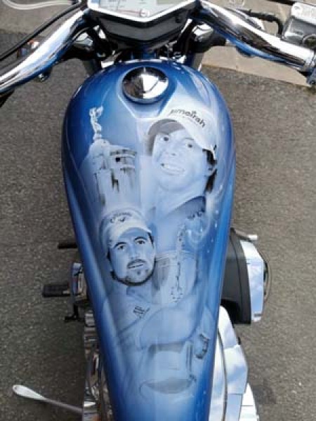 2012 Honda VT1300 Fury - Golf Tribute bike